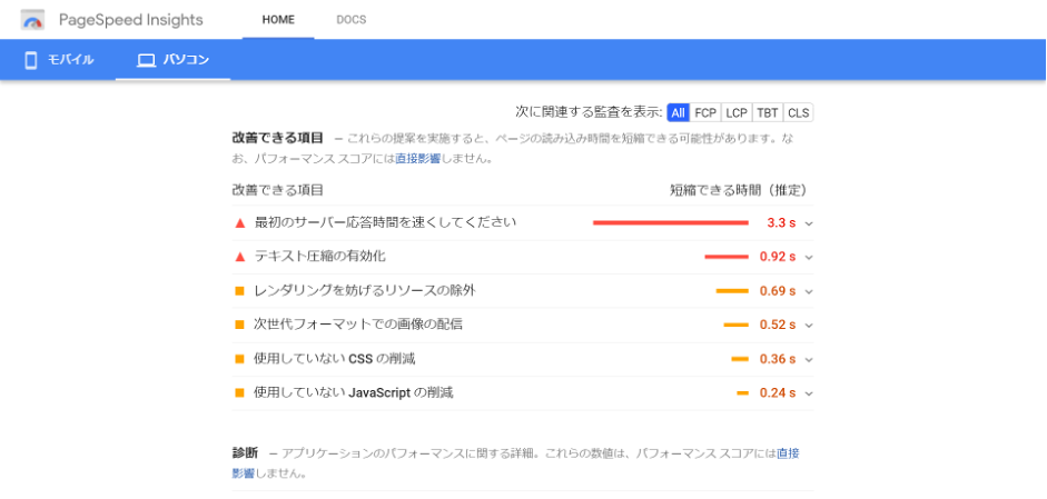 画像：改善できる項目