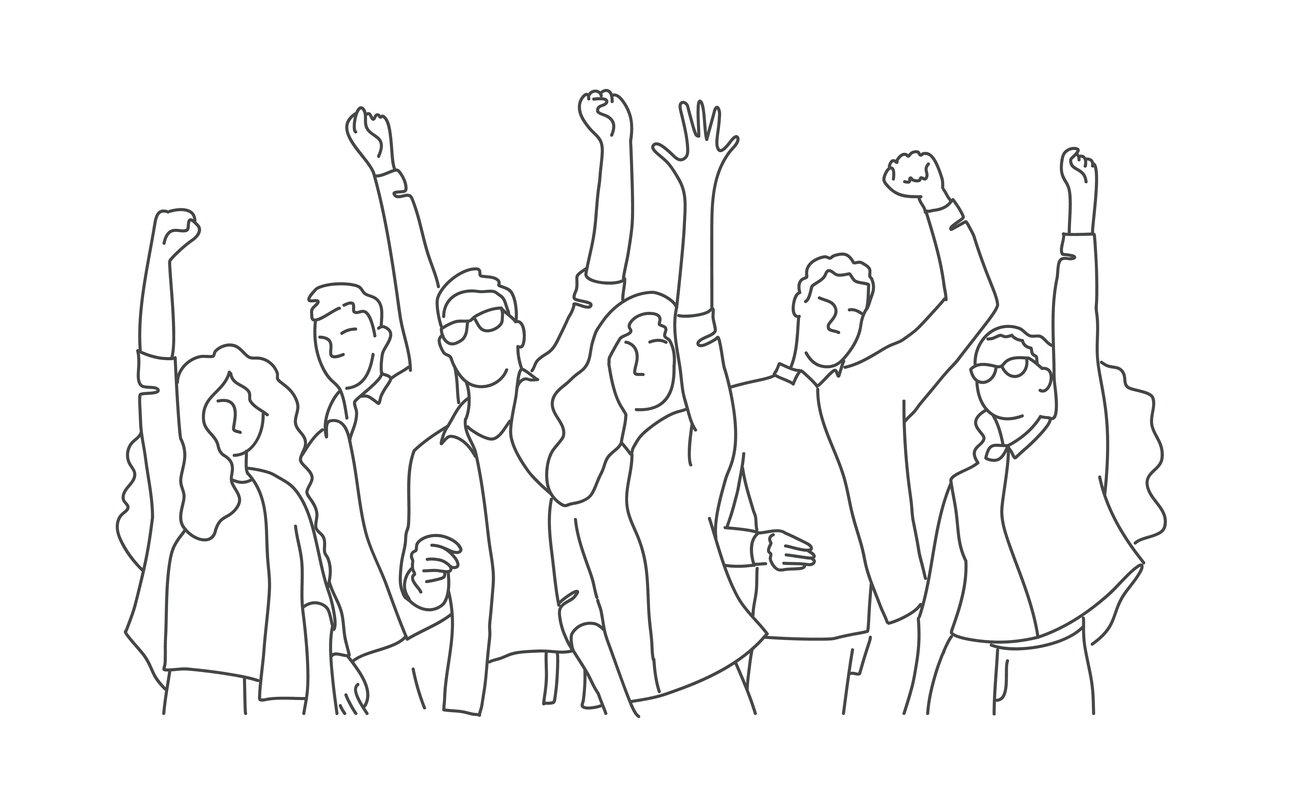 線画ってなに 初心者でも分かる線画イラストの描き方やおしゃれな線画フリー素材サイトのご紹介 Marketrunk