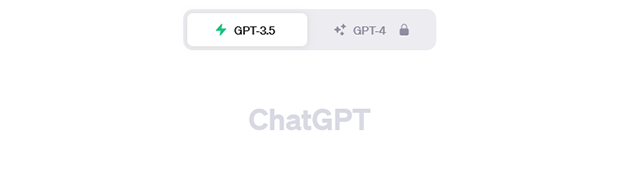 スクリーンショット：無料版のChatGPTを利用している方のログイン後のページ